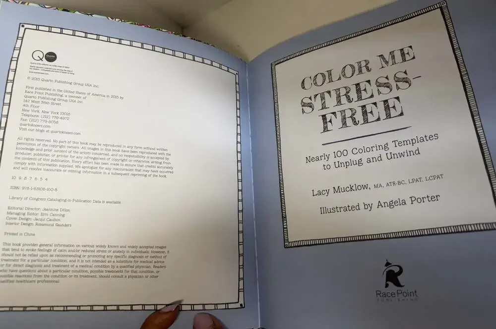 Color Me Stress-Free: Nearly 100 Coloring Templates to Unplug and Unwind *see de